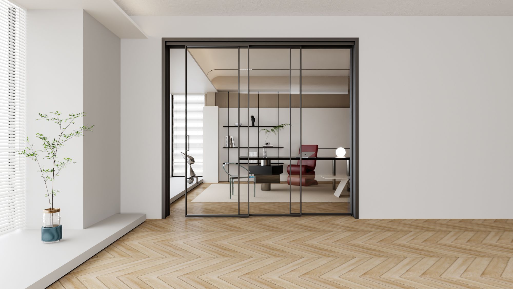 QJ01P3 明裝三聯(lián)動(dòng)-半開